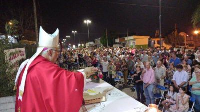Mons. Zurbriggen inici las visitas a las parroquias de su dicesis