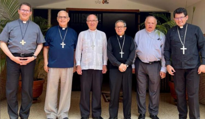 Simbólica reunión en la frontera de obispos de Colombia y Venezuela