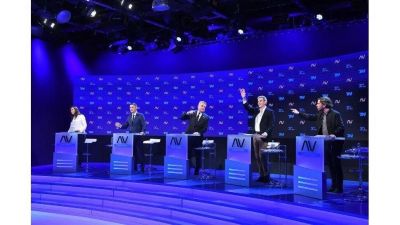 Victoria Villarruel y Agustín Rossi polarizaron el debate de vicepresidentes