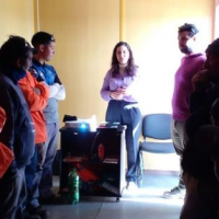El GIRSU capacita a trabajadores de obra de la nueva planta depuradora de Patagones