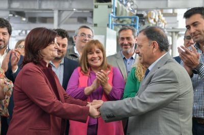 “Kelly” Olmos visitó La Rioja y destacó que es la provincia que genera más empleo privado registrado