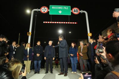 Fernando Gray, Sergio Massa, Gabriel Katopodis y Martín Marinucci inauguraron el paso bajo nivel Rebizo-General Paz en Esteban Echeverría