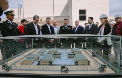 El gobernador Uñac inauguró y recorrió obras en el Servicio Penitenciario Provincial