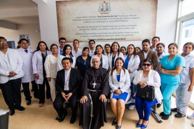 Mons. Miguel Cabrejos: «Este centro médico busca ser una manifestación de la caridad de Cristo»