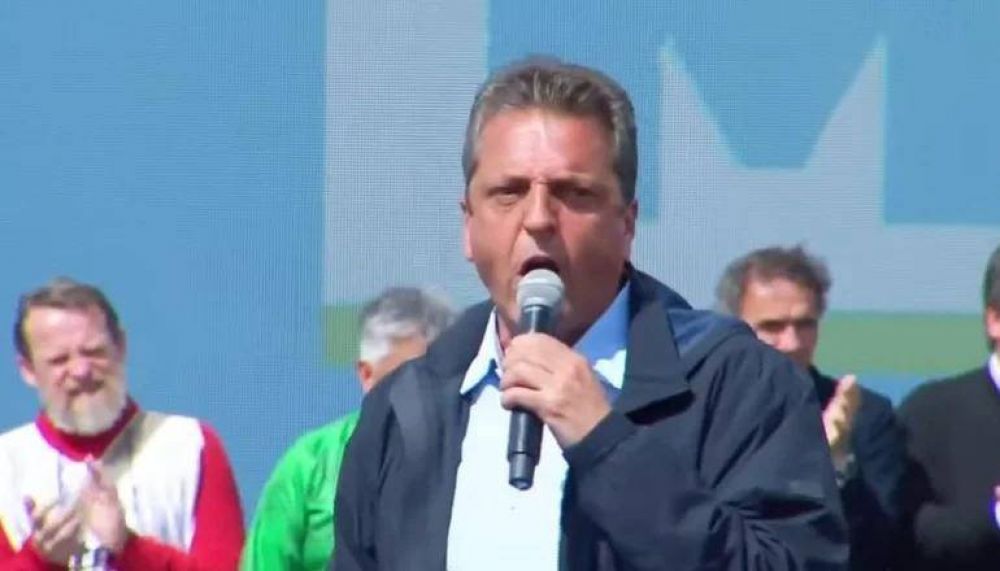 Sergio Massa explic su transversalidad y asegur que tendr 