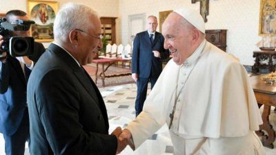 Audiencia del Papa al primer ministro de Portugal