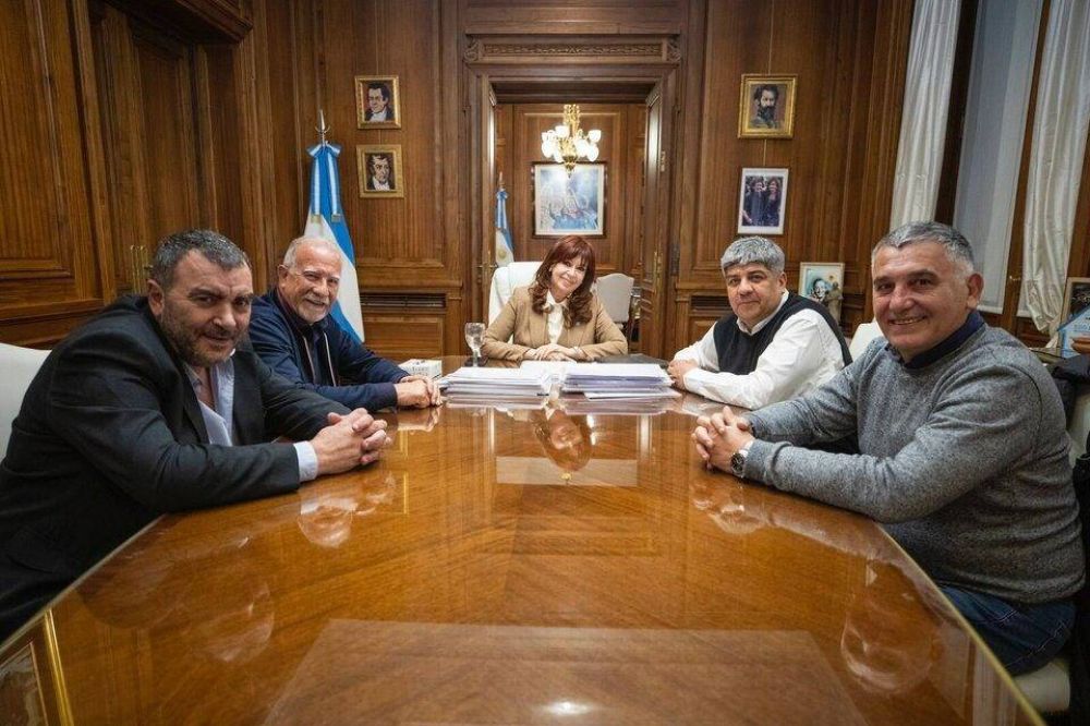 La trastienda del encuentro de Cristina Kirchner con sindicalistas en pleno debate por Ganancias