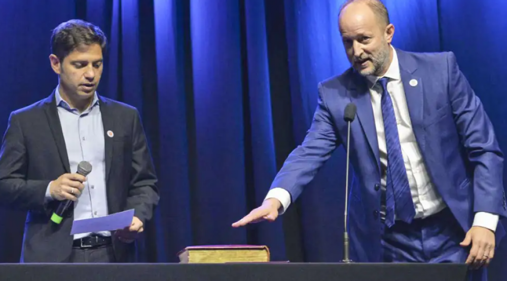 Tratando de hacer control de daos, Kicillof acept 