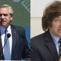 Alberto Fernández contra Javier Milei: 