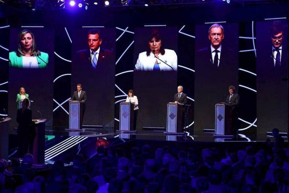 Ganaron y perdieron: el primer debate presidencial 2023 no pate el tablero