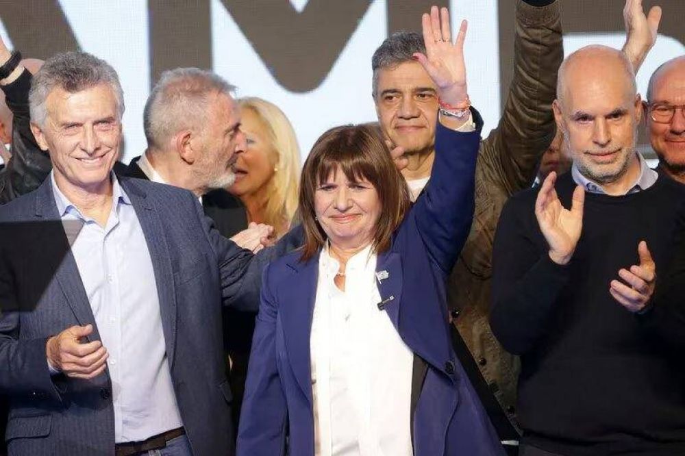 Tras el debate, Bullrich encabezar un acto del PRO con Macri y Rodrguez Larreta para mostrar una foto de unidad