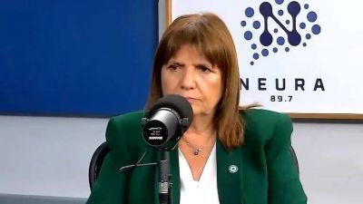 Patricia Bullrich adelant� que disolver� la AFI en caso de ganar las elecciones