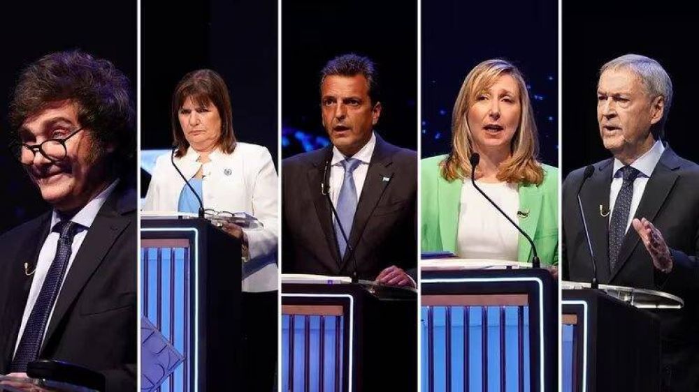 Segundo debate presidencial 2023: cmo ser la ubicacin de los candidatos y quin abrir el encuentro
