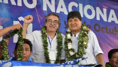El sindicalismo argentino se suma a la campaña presidencial de Evo Morales