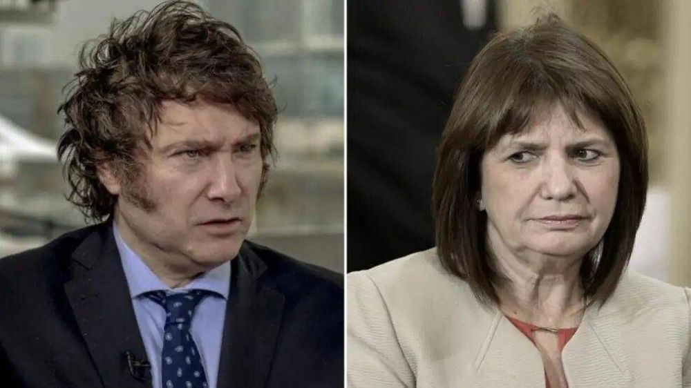 Bullrich va la a justicia contra Milei