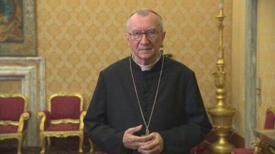 Parolin: El ataque a Israel es 'inhumano' y su defensa no debera daar a los civiles