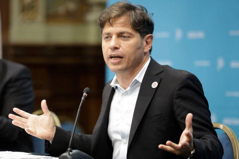 Kicillof defini� a Milei como 