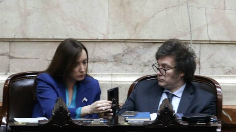 Villarruel tensiona con Milei porque quiere sacar Aduana de Econom�a y llevarla a Seguridad