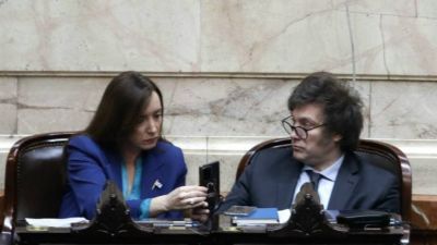 Villarruel tensiona con Milei porque quiere sacar Aduana de Econom�a y llevarla a Seguridad