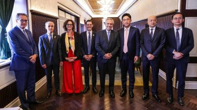 Inversiones y empresarios, la previa de Alberto en China antes del mano a mano con Rousseff
