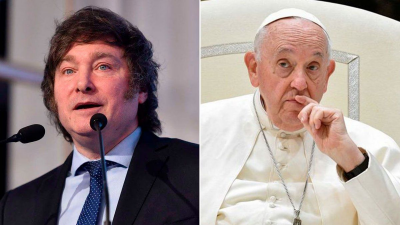 El�ptica respuesta del Papa a Milei: �No soy comunista como dicen algunos�