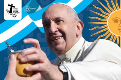 Campaña para promover la visita del Papa al país: 