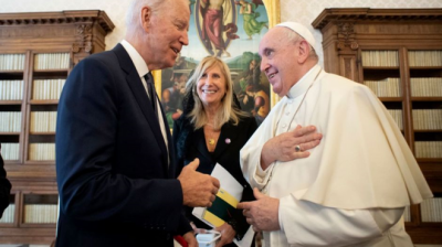 El Papa y Biden hablan sobre las guerras y la b�squeda de la paz