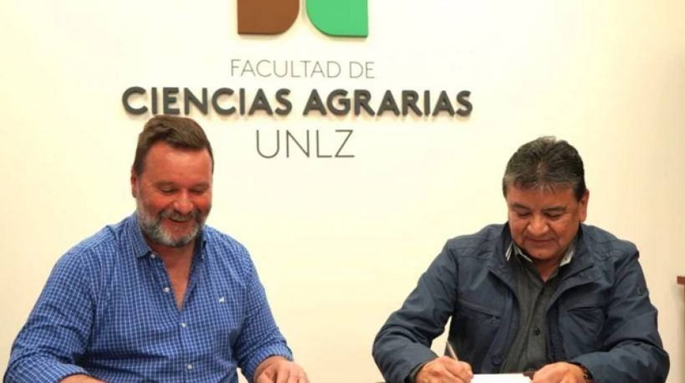 Voytenco firm un convenio para la capacitacin de trabajadores rurales con la Universidad Nacional de Lomas de Zamora