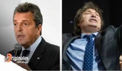 Plebiscitar a Milei: el eje de la campa�a de Massa para el balotaje