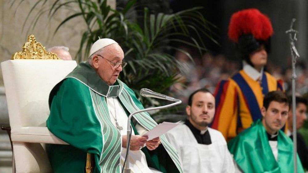 El Papa Francisco insta al amor a Dios y al pr�jimo: 'Es el coraz�n de todo'