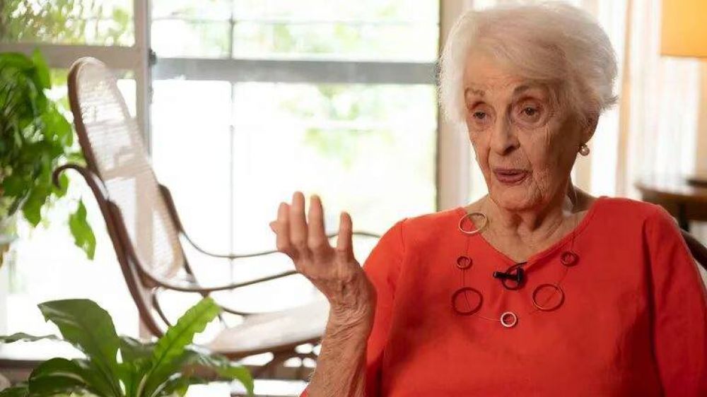 Fern�ndez Meijide, sorprendida por el pacto Macri - Milei: ��l y su vice tienen tendencia de ultraderecha, muy cercana a los gestos autoritarios�