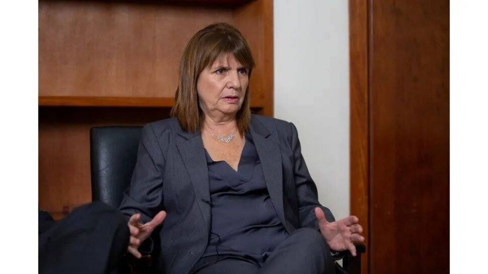 Patricia Bullrich dijo que 