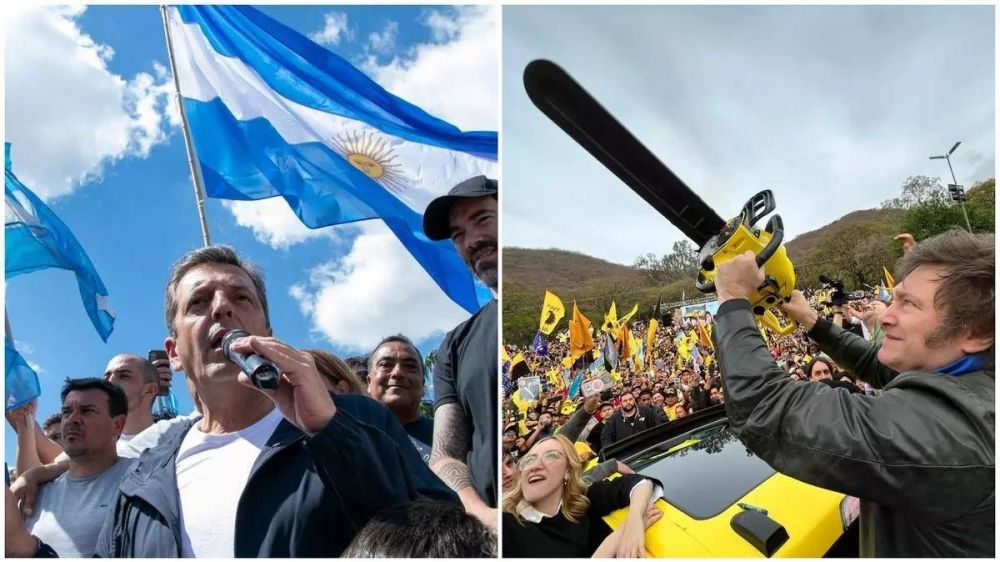 El �ltimo round entre Massa y Milei, doce d�as para sobrevivir