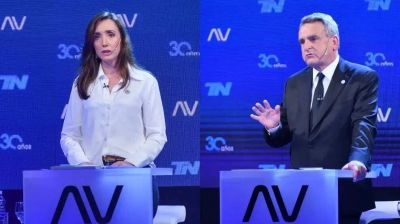 Agustn Rossi y Victoria Villarruel estarn cara a cara en el debate de candidatos a vicepresidente