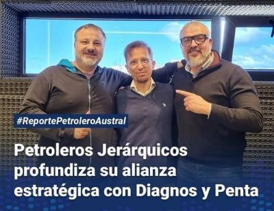 Petroleros Jerárquicos profundiza su alianza estratégica con Diagnos y Penta