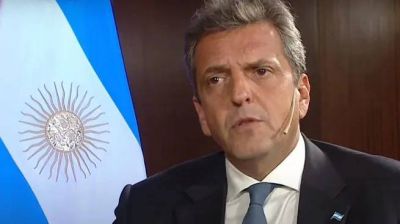 Sergio Massa adelant� que si gana las elecciones va a rediscutir el acuerdo con el FMI