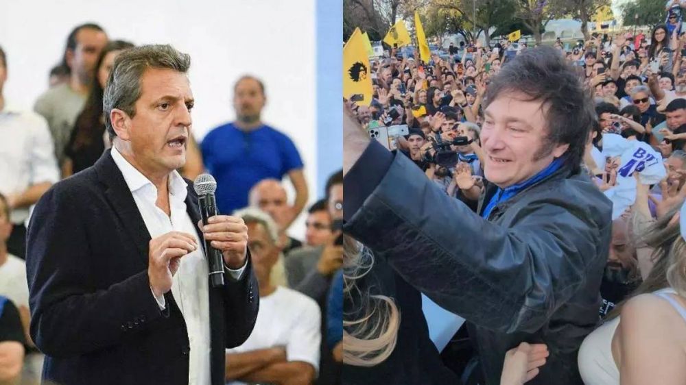 Cierres de campaa: Milei se muestra en el corazn de Crdoba y Massa encabeza una presentacin simple, sin multitudes