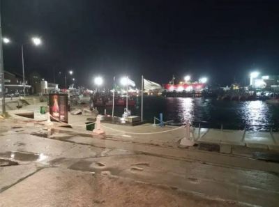 Renovado cambio tecnológico en las luminarias dentro del puerto de Mar del Plata