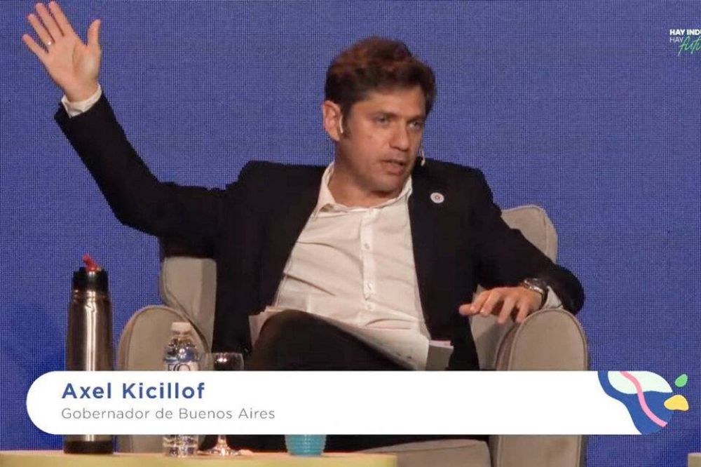Kicillof defendi la industria nacional y cuestion la reversin del modelo neoliberal que quiere implantar Milei