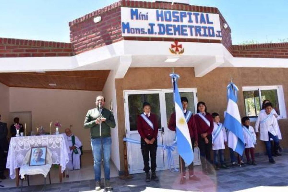 Un mini hospital de Cafayate lleva el nombre del cuarto obispo de la prelatura