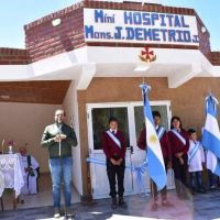 Un mini hospital de Cafayate lleva el nombre del cuarto obispo de la prelatura