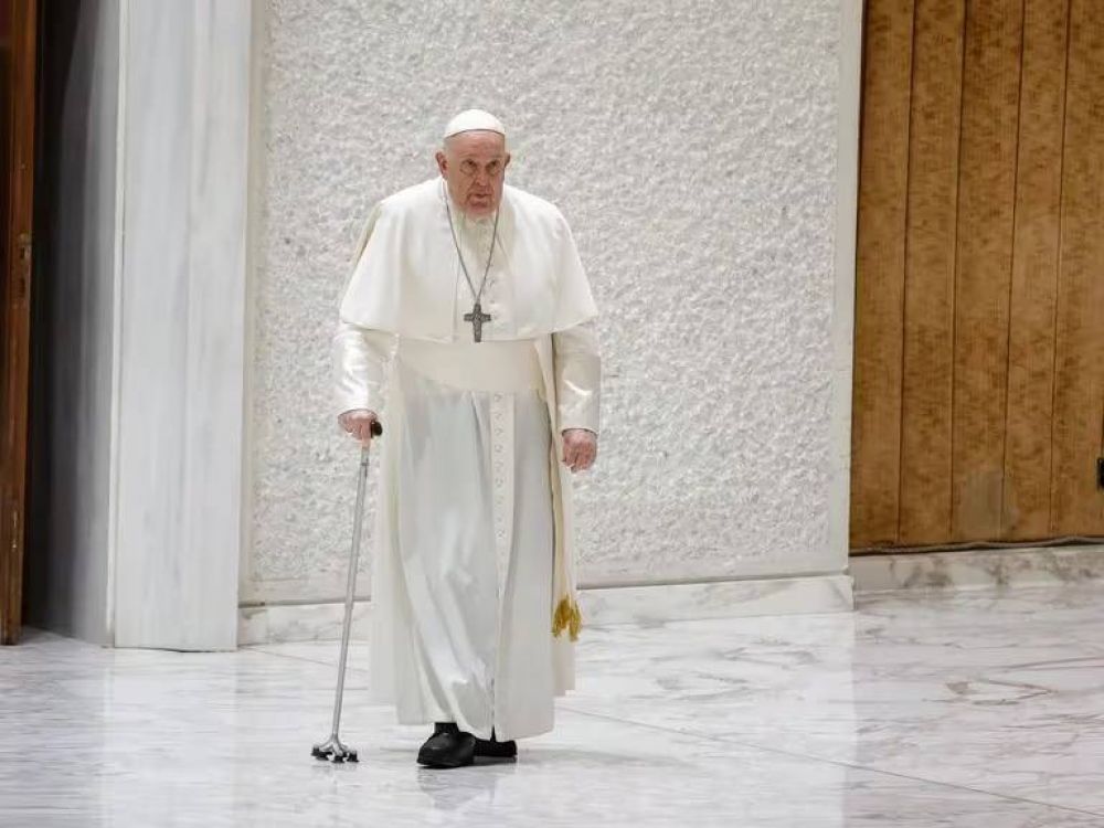El papa Francisco pidi usar el dinero de las armas para crear un fondo contra el hambre y la crisis climtica