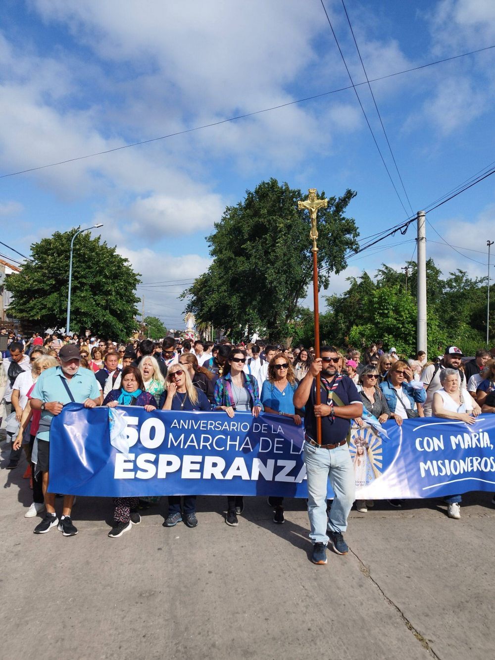 Con una participacin rcord, se realiz la multitudinaria 50 Marcha de la Esperanza