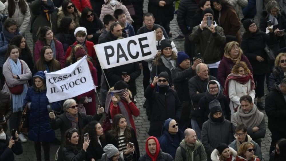 El Papa confía a la Inmaculada la paz en Ucrania, Palestina e Israel