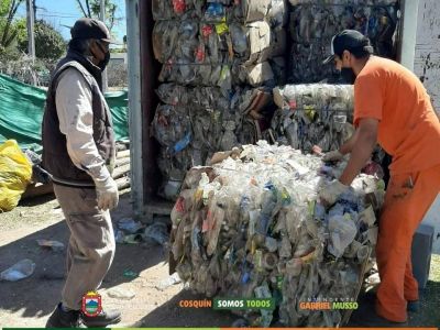 Reciclaje en Cosquín; destacaron los logros ambientales