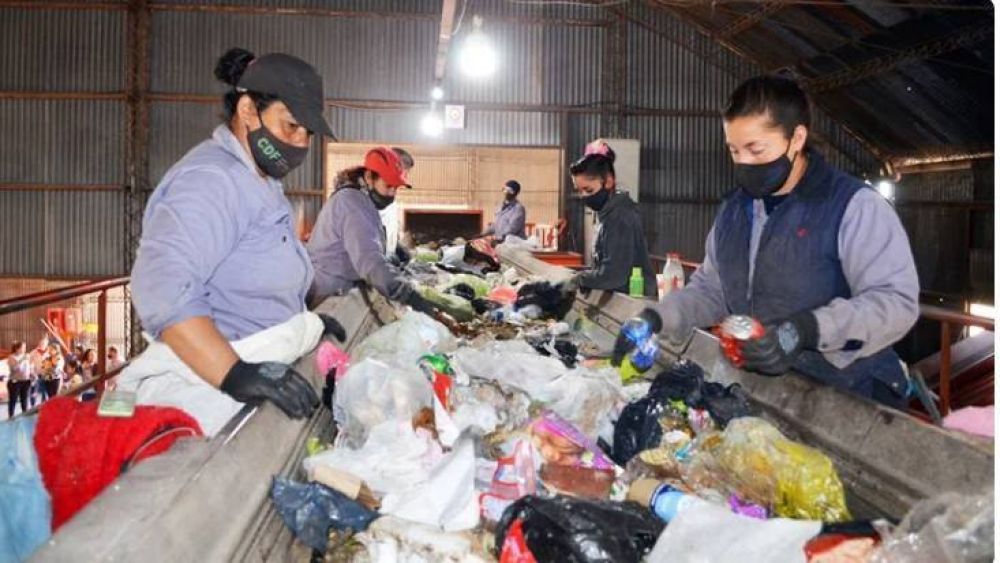 La Comuna capitalina recolect 800 mil kilos de residuos para reciclar