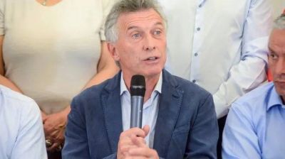 Mauricio Macri abog� por una 