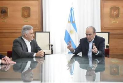 Francos privilegió al peronista Martín Llaryora para su primer encuentro con un gobernador y hubo muestras de apoyo
