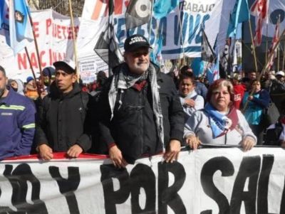 Mdica reaccin social y sindical al anuncio de Bullrich de impedir las protestas con cortes