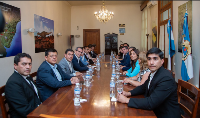 El gobernador Orrego se reunió con todos los intendentes de San Juan